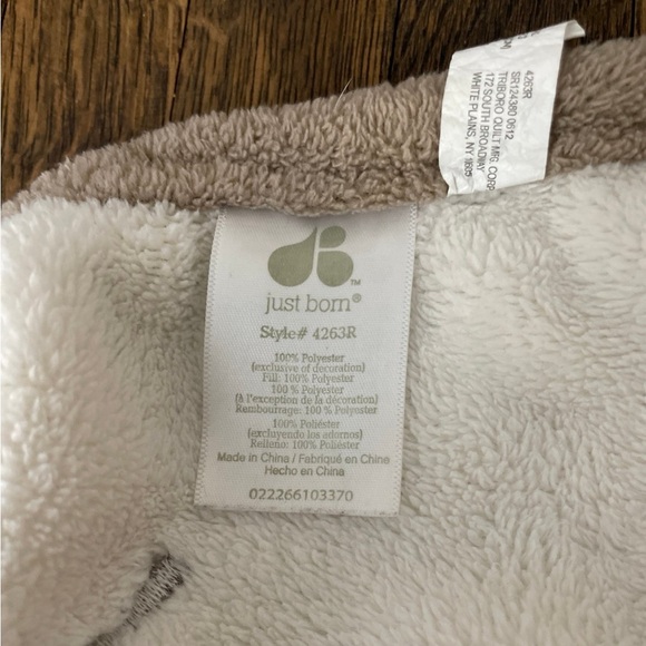 Just Born owl lovey security blanket - Picture 4 of 4